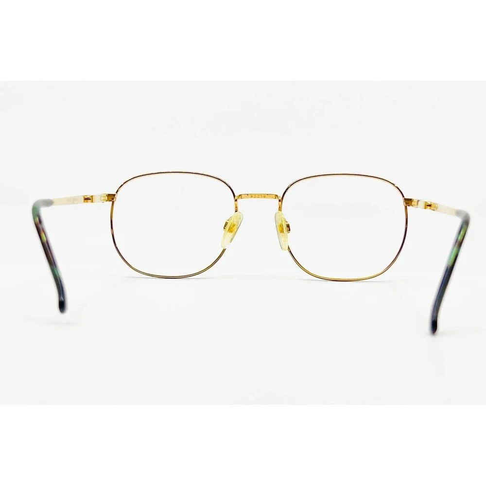Marchon Eyeglass Frames Mens Gold Green Thesis Hunter GEP 53-19-140